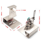Electric Rotating Fishing Rod Making Winding Machine Fishing rod Modification Repair Tool Adjustable DIY Lure Rod Gluing Machine