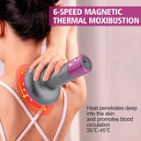 Electric Scraping Lymphatic Cupping Guasha Device Microcurrent Therapy Massager Slim Body Relaxation Stimulate Meridian Machine