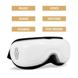 Electric Smart Eye Massager Foldable Music Vibration Heating Massager Tired Eyes Dark Circles Remove Eye Care Massage Relaxation