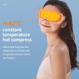 Electric Smart Eye Massager With Heated 2 Modes Nano Steam Eye Massager For Dry Eye Eye Strain Eye Fatigue Relief & Better Sleep
