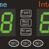 Ems & Tens Foot Massager Electric Stimulator With Heat Pain Relief Foot Circulation Stimulator Massage Machine