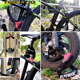 Etook Mountain Road Bike Chain Lock Heavy Duty Door Lock Scooter Bicycle Lengthen Thicken Chain Anti-Rust Hardened Steel Alloy