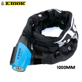 Etook Mountain Road Bike Chain Lock Heavy Duty Door Lock Scooter Bicycle Lengthen Thicken Chain Anti-Rust Hardened Steel Alloy