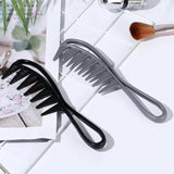 Extra Wide Tooth Comb Wide Tooth Comb Detangler Shark Teeth Hairstyle Tool For Women & Men Curly Wavy Thick Hair Wigs