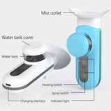 Eye Care Nano Sprayer Face Humidifier Steam Machine Eye Instrument Atomization Color Moistening SPA Relieve Pure Fatigue V8J5