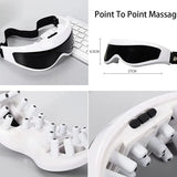Eye Massager 4D Eye Care Device Hot Compress Eye Fatigue Massage Glasses Improve Dark Circles Eye Bags Sleeping Eye Massager For