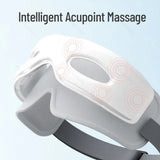 Eye Massager 6D Smart Airbag Vibration Eye Care Instrument Hot Compress Bluetooth Eye Massage Glasses Fatigue Pouch & Wrinkle
