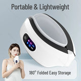 Eye Massager 6D Smart Airbag Vibration Eye Care Instrument Hot Compress Bluetooth Eye Massage Glasses Fatigue Pouch & Wrinkle
