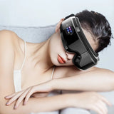 Eye Massager 6D Smart Airbag Vibration Eye Care Instrument Hot Compress Bluetooth Eye Massage Glasses Fatigue Pouch & Wrinkle