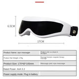 Eye Massager 818 Eye Care Device Rechargeable Eye Massager Children's Massage Glasses Eye Protection Apparatus