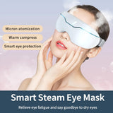 Eye Massager Eye Care Machine Mist Heating for Puffy and Dry Eyes Dark Circles Eye Strain Improved Sleep Smart Eye Care Massager