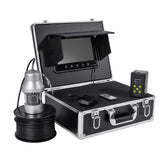 F08 200m 7"LCD Fish Finder underwater camera 1000TVL 360 degree Underwater Rotating Fishing Camera Kit