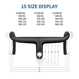 FIRE SIPDER T1000 Carbon Fiber Road Handlebar Ultralight Racing Bike Drop Bent Bar Internal Wiring Road Bike Integrated Handle