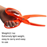 FOCARP Fishing Grip Pliers 25cm/80g Fishing Tools Serrated Jaws ABS Fish Controller Floating Fish Tongs Securely Holds Fish