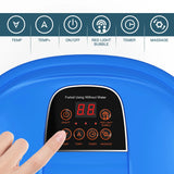 Fast Shipping Foot Spa Massager Automatic Roller 3 Massager Mode Shiatsu Pressing Kneading Fast Heated Foot Bath Massage Machine