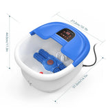 Fast Shipping Foot Spa Massager Automatic Roller 3 Massager Mode Shiatsu Pressing Kneading Fast Heated Foot Bath Massage Machine