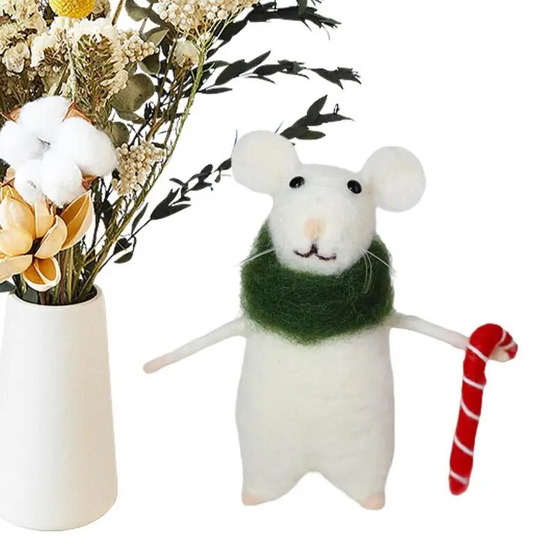 Felt Mouse Decoration Cute Halloween Felt Mouse Home Decor For Home Apartment Dormitory Hotel Offices For Women Men Teens
