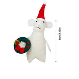 Felt Mouse Decoration Cute Halloween Felt Mouse Home Decor For Home Apartment Dormitory Hotel Offices For Women Men Teens