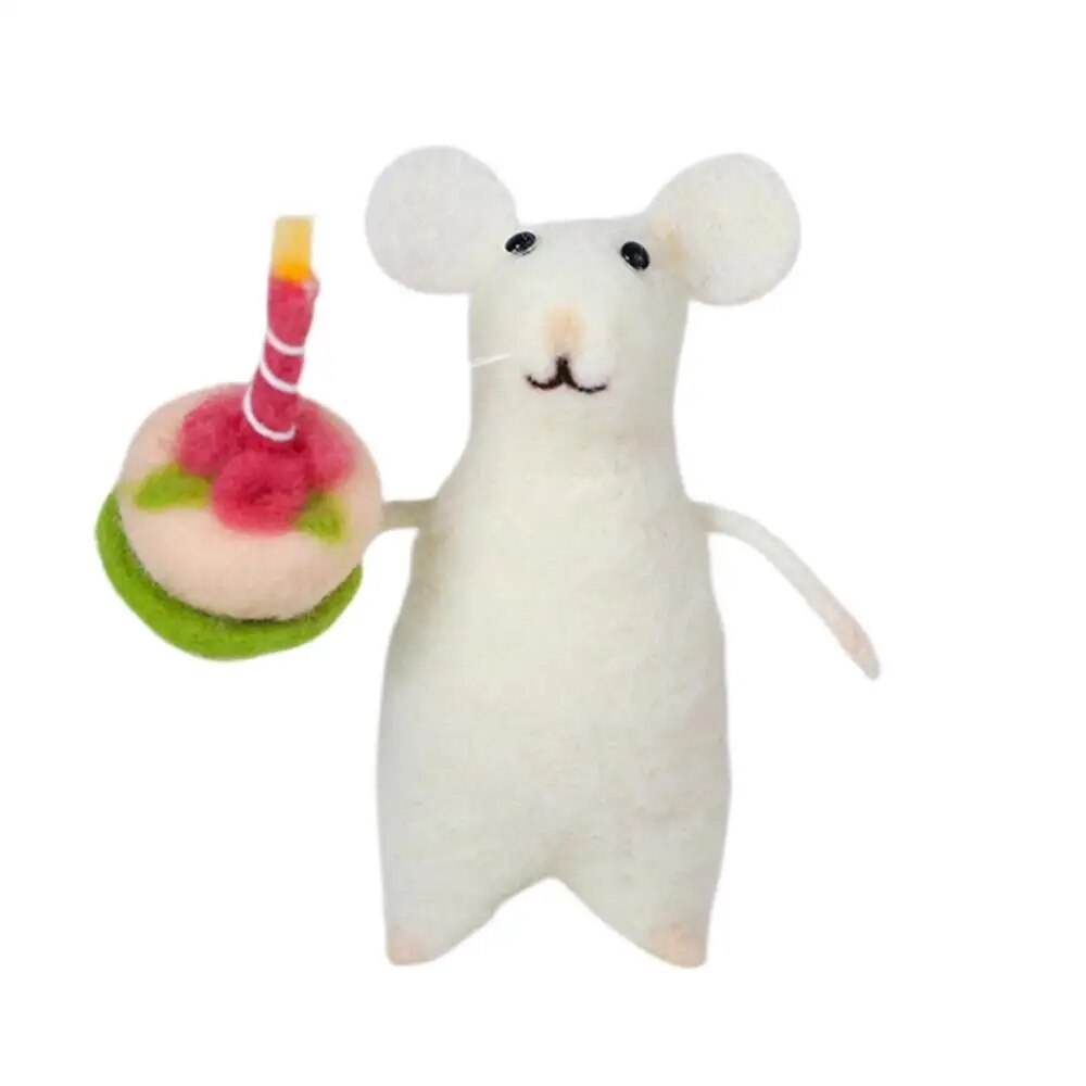 Felt Mouse Decoration Cute Halloween Felt Mouse Home Decor For Home Apartment Dormitory Hotel Offices For Women Men Teens