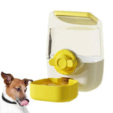 Ferret Food Bowl For Cage Pets Food Hangings Bowl High Capacity Dogs Cage Feeder Automatic Pets Food Hangings Bowl Candy Colors