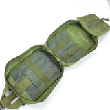First Aid Kit Bag Portable Tactical Emergency Travel Survival Rescue Handbag Waterproof Camping Pouch Patch Bag Case