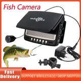 Fish Camera Video Fish Finder 4.3 Inch Monitor Camera Kit Fish Detection Surveillance Cameras For Winter Underwater Ice Fishing