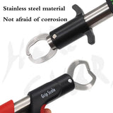 Fish Lip Grip for Carp Fishing Gripper Grabber with Electronic Weight Scale & Ruler Digital Display Fishing Pliers Tackles Tools
