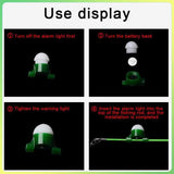 Fishing Alarm Light Electronic Night Fish Bite Smart Reminder LED For Carp 1/2/5pc Line Gear Hot Outdoor Fishing Indicator Tool