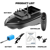 Fishing Bait Boat 500m Remote Control Bait Boat Dual Motor Fish Finder 2KG Loading Support Automatic Cruise/Route Correction
