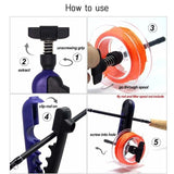 Fishing Line Winder Portable Baitcasting Spinning Reel Line Spooler Machine ABS Spooling Carp Fishing Equipments Winding Tools