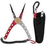 Fishing Pliers Lip Gripper Kit Line Cutter Hook Remover Fishing Tool Accessories