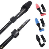 Fishing Rod Tie Elastic Tip Cover Straps Reusable Outdoor Sports Fastener Bandage Sleeves Pole Glove Truss Cane Protector Case