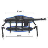 Fishing Rod Waist Belt Mat Adjustable Fighting Belt Fishing Harnesses for Sea Fishing  Belt Strap Tackle Tools Accessories