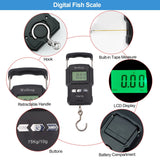 Fishing Tool Kit Fishing Hook Remover Tool Fish Lip Gripper Digital Fish Scale Fishing Pliers with Fishing Lures Baits Tackle