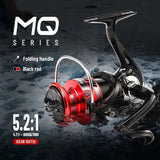 Fishmx Fishing Spinning Reel Metal Spool 12BB Ball Bearings Carp Fishing Reel MQ2000-7000 Metal Line Cup Sea Tackle