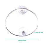 Floating Betta Exercise Mirror Round Amusing Fishbowl Mirror Thematic Ornaments For Fish Tank. Home Office Living Room Aquariums