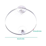 Floating Betta Exercise Mirror Round Amusing Fishbowl Mirror Thematic Ornaments For Fish Tank. Home Office Living Room Aquariums