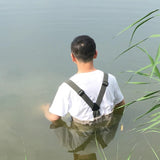 Fly Fishing Waders Clothing Portable Chest Overalls Waterproof Clothes Wading Pants Stocking Foot Good JEERKOOL For Fish Shoes