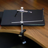 Fly Tying Vise 360° Rotation Portable Universal Stainless Steel Rotary Fishing Hook Rotary Tying Vise Fly Tying Tools