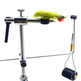Fly Tying Vise 360° Rotation Portable Universal Stainless Steel Rotary Fishing Hook Rotary Tying Vise Fly Tying Tools