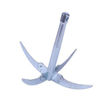 Foldable 4 Claw Anchor Sickle Water Grass Plants Cutter Machine Grasses Sharp Knife Garden Tools Fishing Accessories Tackle New
