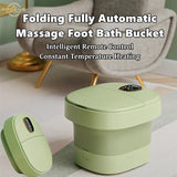 Foldable Fully Automatic Foot Massager With Bubble Infrared Heating Washing Feet Electric Household FootBath SPA Massage Machine