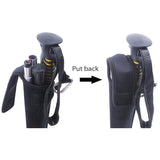 Folding 139cm Wading Staff For Fishing Hiking Stick Collapsible Outdoor Light Weight Fly Fishing Stick Tackle Rods Walking Stick