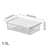 Food Containers Freezer Boxes With Lids Clear And Portable Fridge Storage Containers Kitchen Storage Bowl For Cabinet Desk