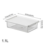 Food Containers Freezer Boxes With Lids Clear And Portable Fridge Storage Containers Kitchen Storage Bowl For Cabinet Desk