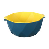 Food Drainer Bowl Double Layer Colander With Dual Handles 2 In 1 Food Fruit Strainers Kitchen Basket Strainer Multiuse Colander