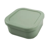 Food Grade Silicone Portable Bowl Lunch Box Microwave Bento Box Feeding Fresh Food Container Children's Tableware