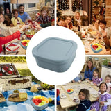 Food Grade Silicone Portable Bowl Lunch Box Microwave Bento Box Feeding Fresh Food Container Children's Tableware