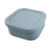 Food Grade Silicone Portable Bowl Lunch Box Microwave Bento Box Feeding Fresh Food Container Children's Tableware