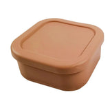 Food Grade Silicone Portable Bowl Lunch Box Microwave Bento Box Feeding Fresh Food Container Children's Tableware